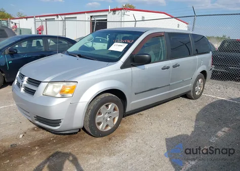 2008 Dodge Grand Caravan Se z USA, uszkodzony, nr VIN 2D8HN44H58R707285